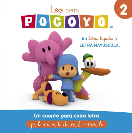 Leo con Pocoyó 2. Un Cuento para Cada Letra: P, L, M, S, T, D, N, F, R/Rr, H