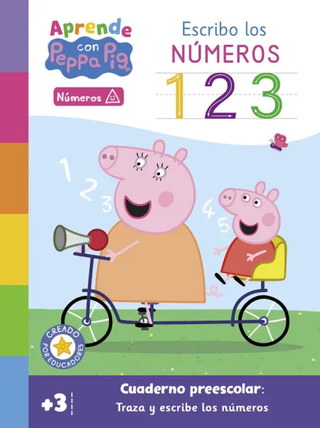 Aprende con Peppa Pig. Practica con el Lápiz. Trazos y Formas