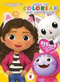 El Libro de Colorear con Actividades - Casa de Muñecas de Gabby
