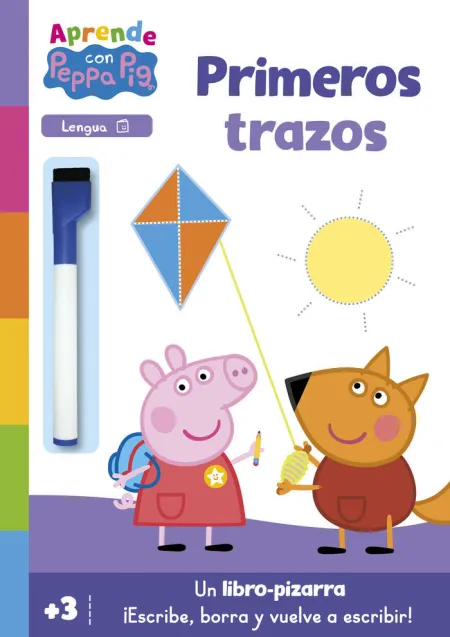 Primeros Trazos. Lengua. Aprende con Peppa Pig +3