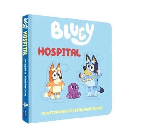 Bluey. Hospital. Con Figuras de Cartón para Jugar