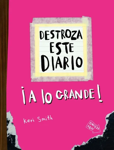 Destroza este Diario. A lo Grande! Rosa Flúor
