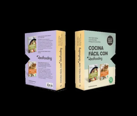 Estuche Cocina Fácil con Realfooding: Recetas Fáciles con 5 Ingredientes / Recetas con Airfryer