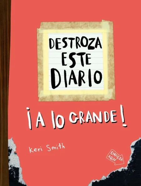 Destroza este Diario. A lo Grande! Naranja Flúor