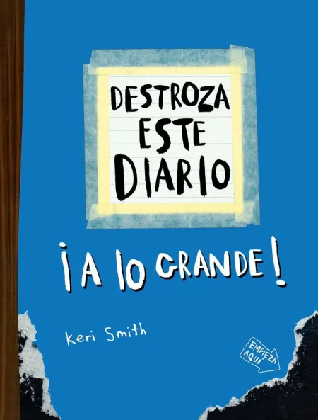 Destroza este Diario a lo Grande1 Azul Flúor