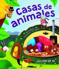 CASAS DE ANIMALES CON POP UP 3D