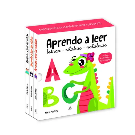 Pack - Aprendo a Leer (3 Vol. ) Letras, Silabas, Palabras