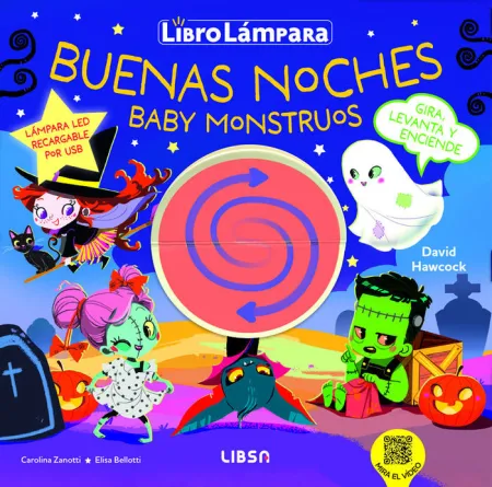 Buenas Noches Baby Monstruos- Libro Lámpara