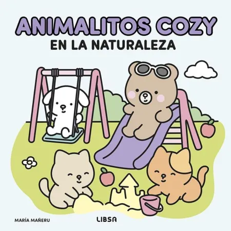 Animalitos Cozy en la Naturaleza- Colorear