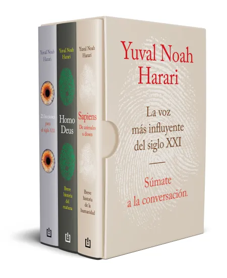 Estuche Harari (Contiene: Sapiens 21 Lecciones para el Siglo Xxi Homo Deus)