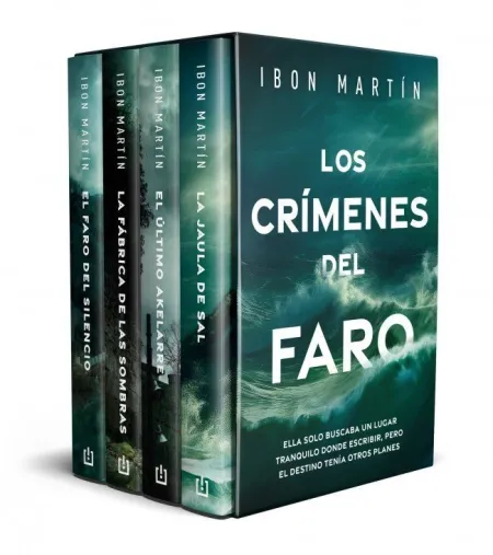 Estuche los Crímenes del Faro: el Faro del Silencio / la Fábrica de las Sombras / el Último Akelarre / la Jaula de Sal