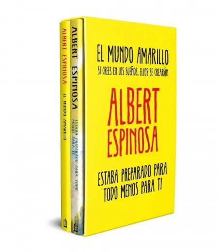 Estuche Albert Espinosa: el Mundo Amarillo / Estaba Preparado para Todo Menos para Ti