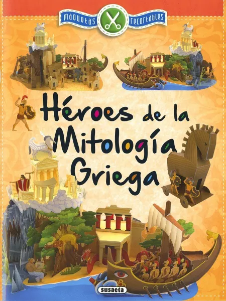 Heroes de la Mitologia Griega. Maquetas Recortables