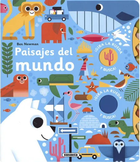 Paisajes del Mundo. Gira la Rueda y Busca