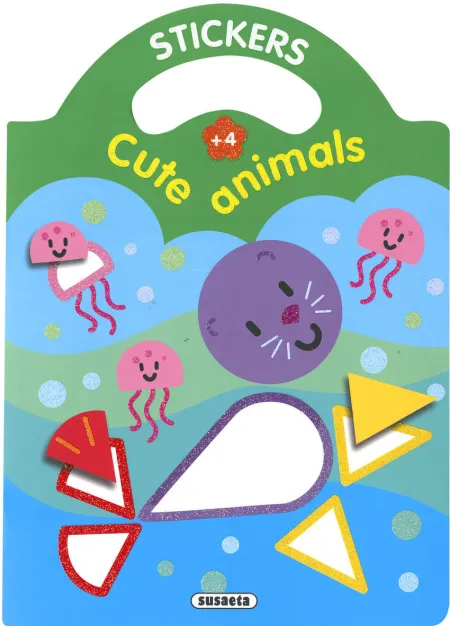 Cute Animals + 4 Years - Stickers
