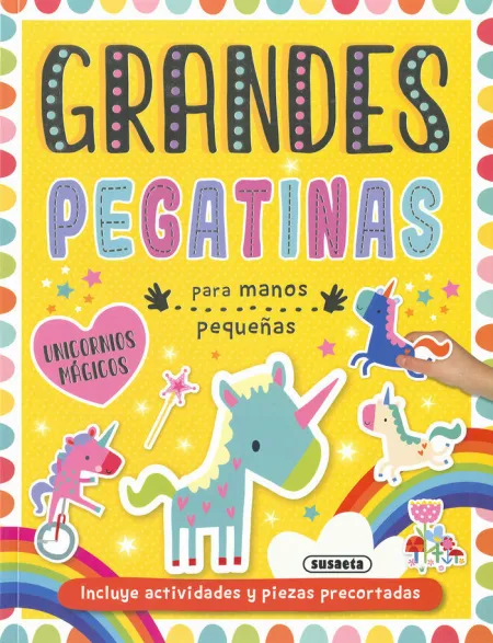 Grandes Pegatinas. Unicornios Mágicos