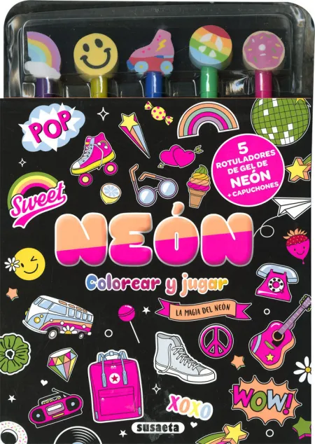 Neón. Colorear y Jugar