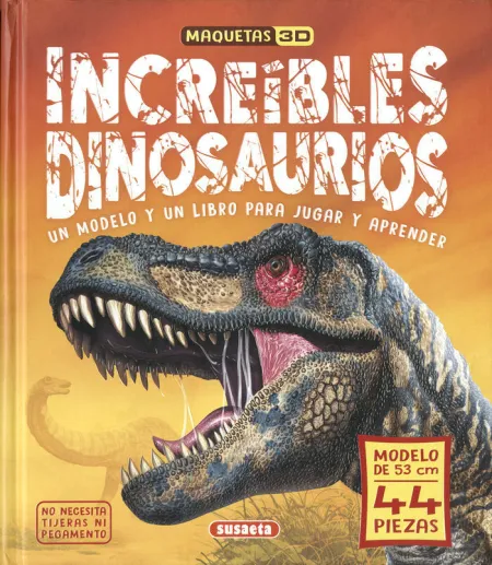 Increibles Dinosaurios. Maquetas 3D