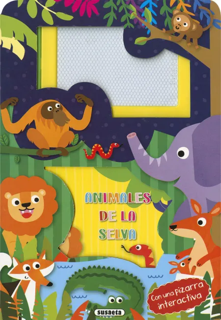Animales de la Selva con una Pizarra Interactiva