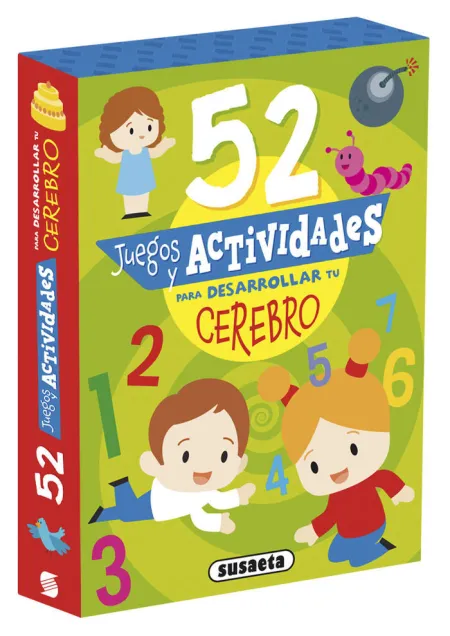 52 Juegos y Actividades para Desarrollar tu Cerebro. Barajas de Juegos y Actividades