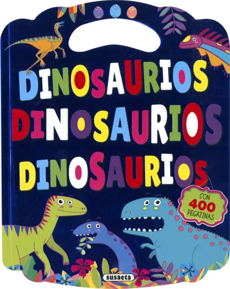 Dinosaurios con 400 Pegatinas