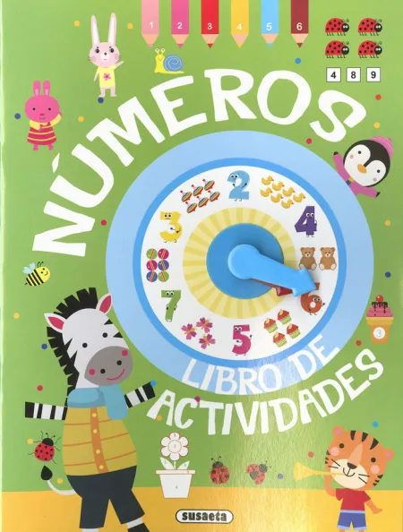 Números. Libro de Actividades. Gira y Aprende