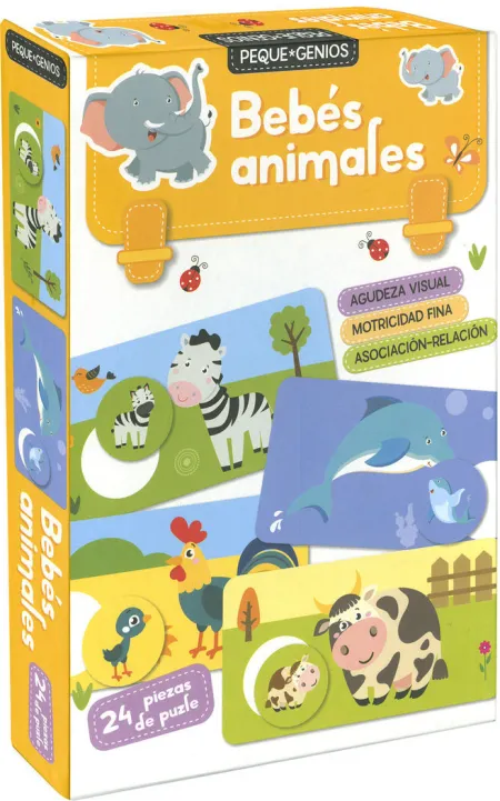 Bebés Animales (Caja 24 Piezas)