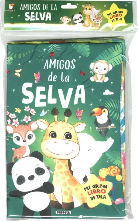 Amigos de la Selva. Mi Gran Libro de Tela