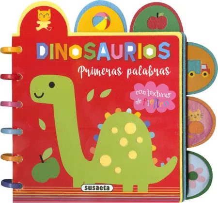 Dinosaurios. Primeras Palabras con Texturas de Fieltro