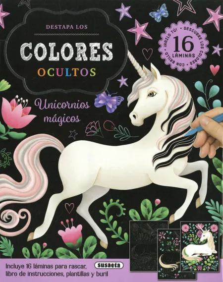 Unicornios Mágicos. Colores Ocultos