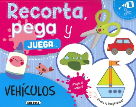 Vehículos. Recorta, Pega y Juega