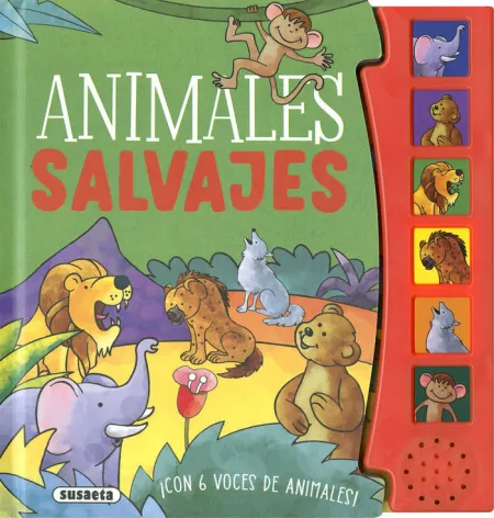 Animales Salvajes. Con 6 Voces de Animales