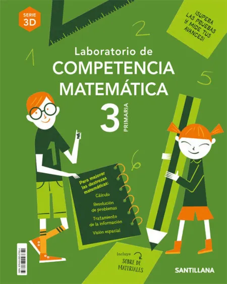 Laboratorio de Competencia Matematica 3D 3º Primaria