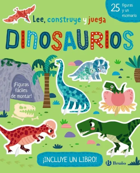 Dinosaurios. Lee, Construye y Juega. (Caja)