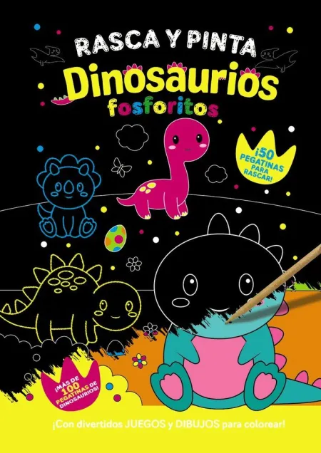 Rasca y Pinta Dinosaurios Fosforitos