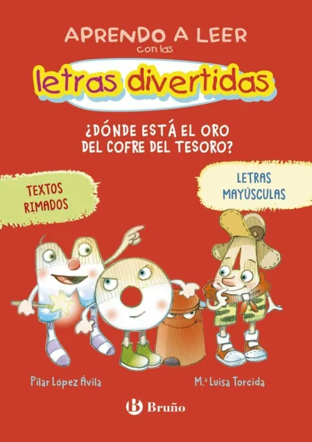 Aprendo a Leer con las Letras Divertidas 1 Dónde está el Oro del Cofre del Tesoro?