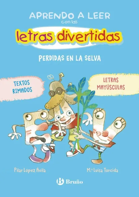 Aprendo a Leer con las Letras Divertidas 2 Perdidas en la Selva