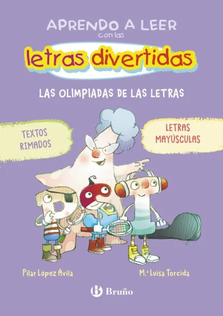Aprendo a Leer con las Letras Divertidas 3 las Olimpiadas de las Letras