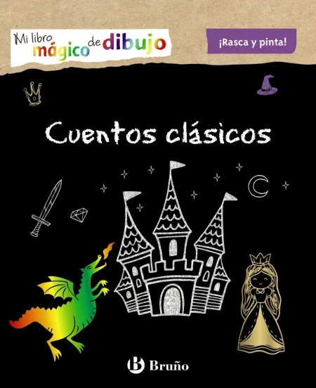 Cuentos Clásicos. Mi Libro Mágico de Dibujo