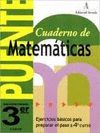 PUENTE CUADERNO DE MATEMATICAS 3. EDUCACION PRIMARIA