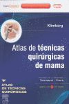 ATLAS DE TECNICAS QUIRURGICAS DE MAMA
