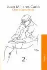 Obras Completas 2 (Poesias) Juan Millares Carlo