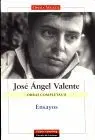 Obras Completas Vol. ii: Ensayos