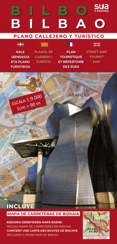 Bilbao. Plano Callejero y Turistico