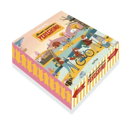 Buen Camino, Peregrino: Caja con Libro + Puzle