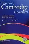 Diccionario Cambridge Compact Español-Ingles