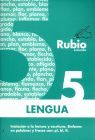 LENGUA 5 RUBIO EVOLUCION