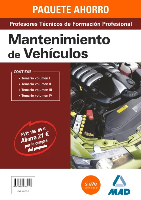 Pack Ahorro Mantenimiento Vehiculo