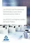 Procedimiento Administrativo Comun de las Aministraciones Publicas Ley 39/2015