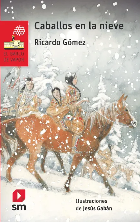 Caballos en la Nieve